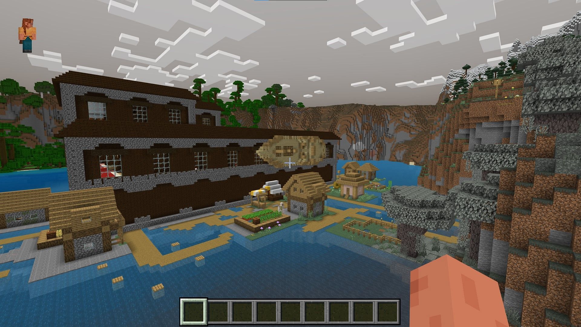 Hilarious spot for a seed (Image via Mojang)